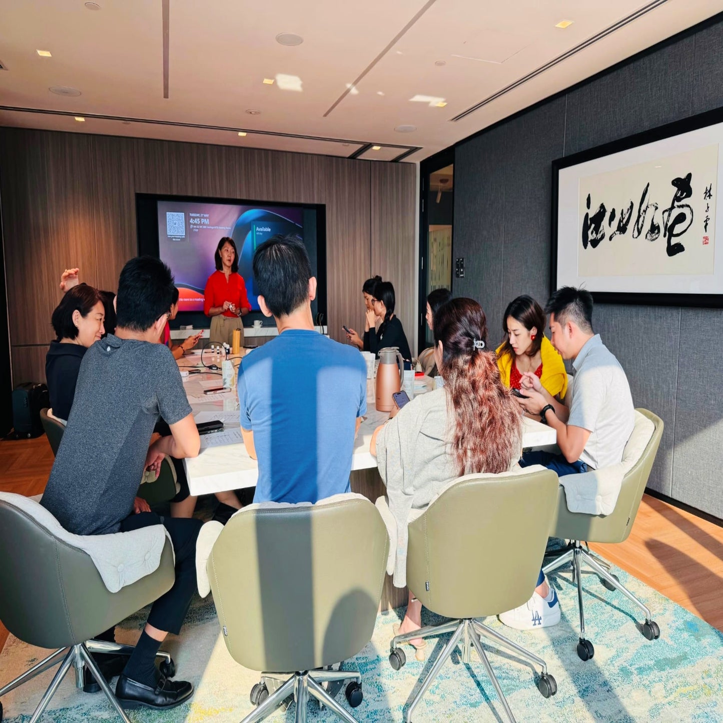 Colour profile -Mandarin workshop with AIA