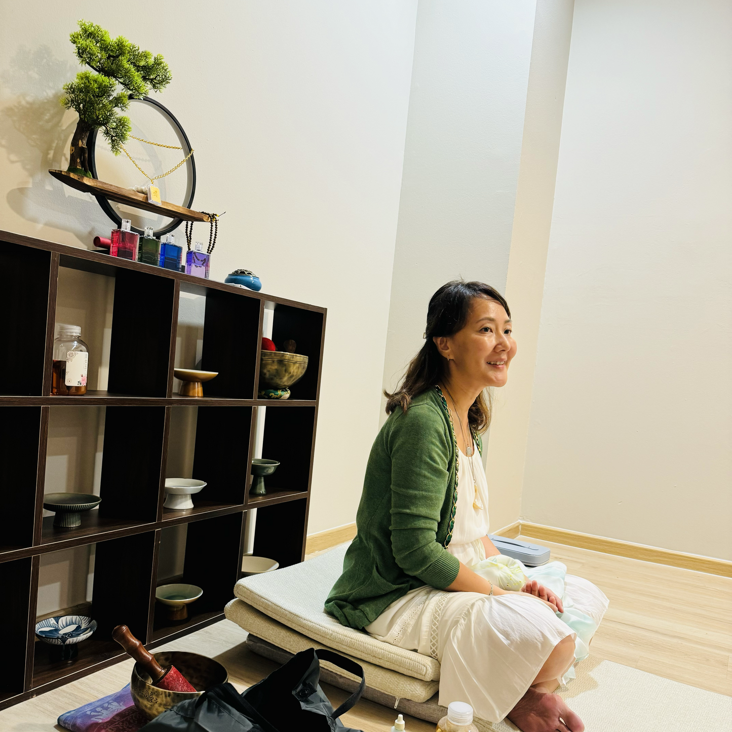 Energy Exploration Journey and Color Visualization with Lotus Healing